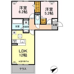 （仮称）GRAND D-ROOM 豊田市浄水町伊保原 A棟の物件間取画像